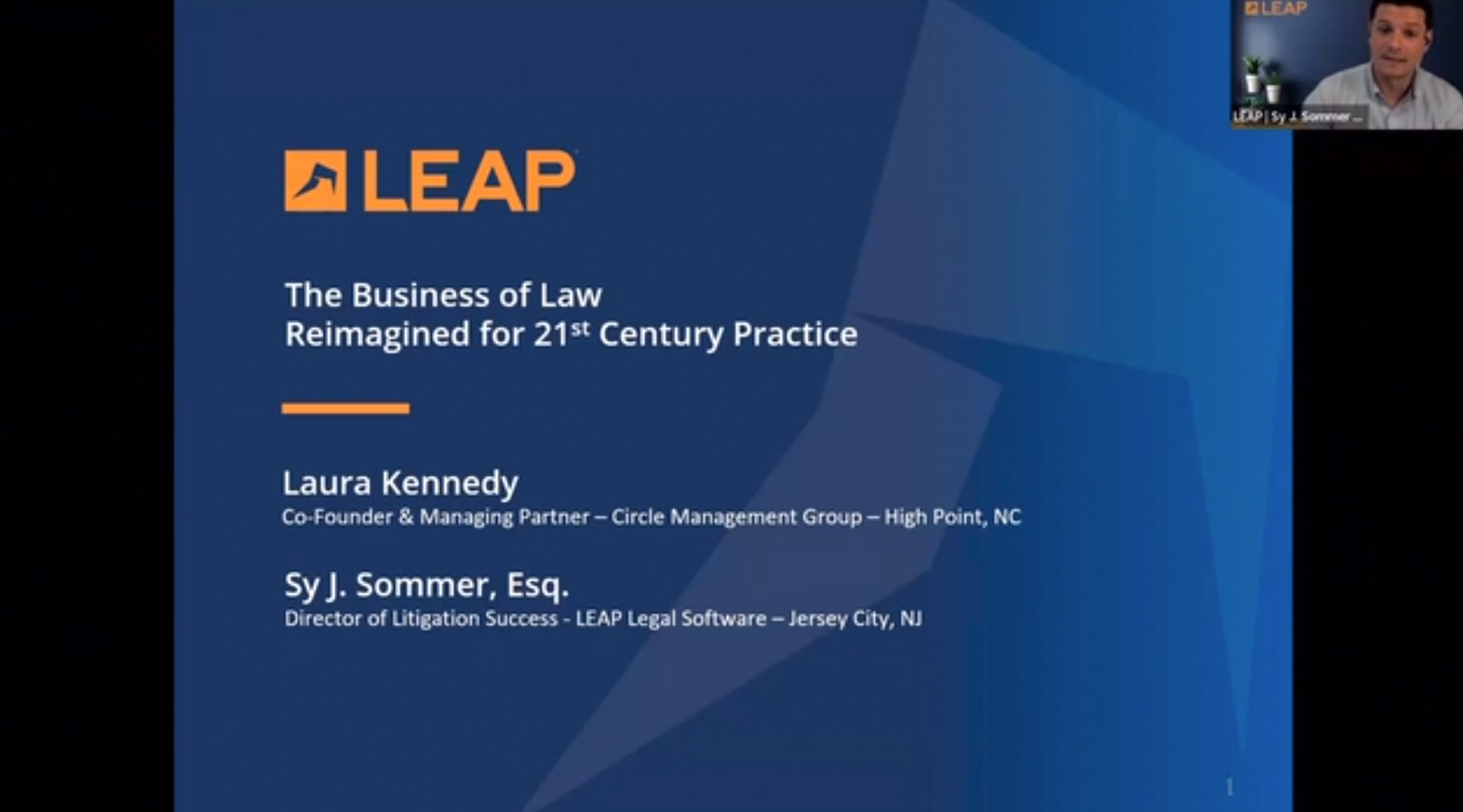 LEAP CLE – The Business of Law Reimagined